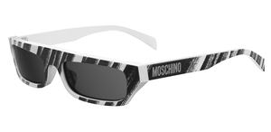 Lunettes femme solaire  de la marque MOSCHINO : 